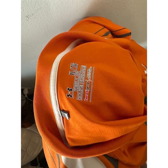 Under Armour HeatGear Mens XL Striped Short Sleeve Polo - Picture 4 of 5